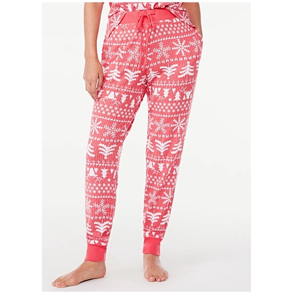 JOYSPUN WOMEN’S WAFFLE HACCI KNIT SLEEP SET - Picture 8 of 12